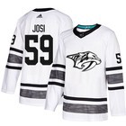 Nashville Predators Trikot #59 Roman Josi Weiß 2019 All-Star NHL